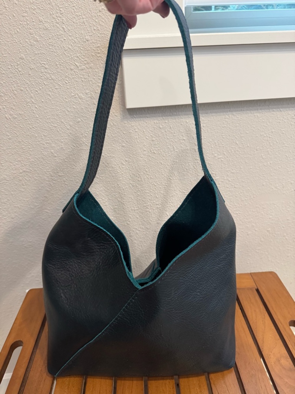 Portland Leather Goods Naomi Shoulder Bag in Boreal